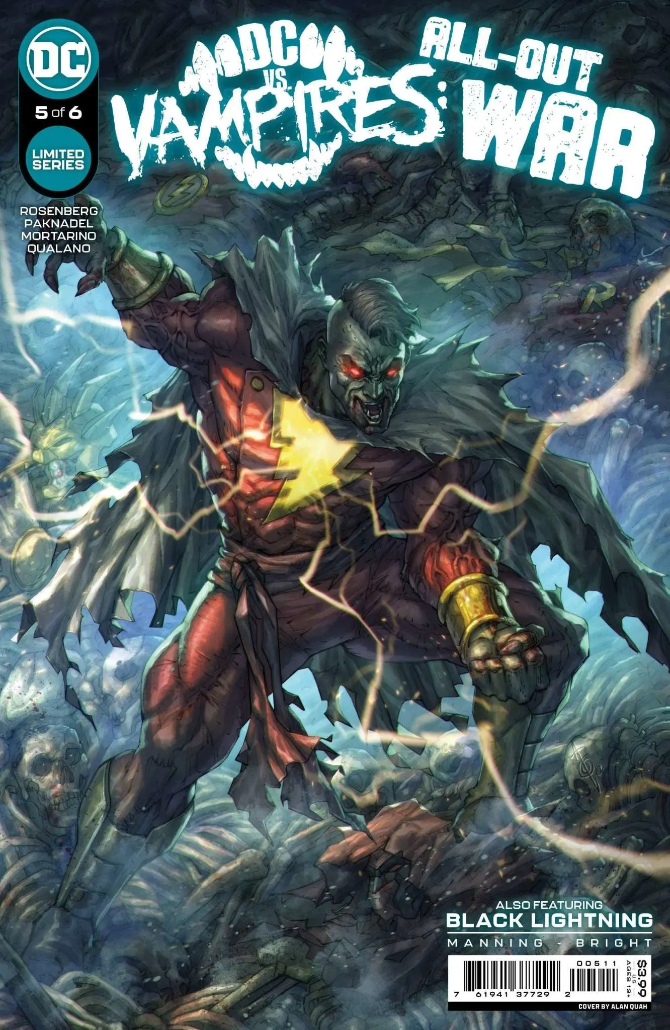 DC Vs Vampires All-Out War #5 (Of 6) Cvr A Alan Quah