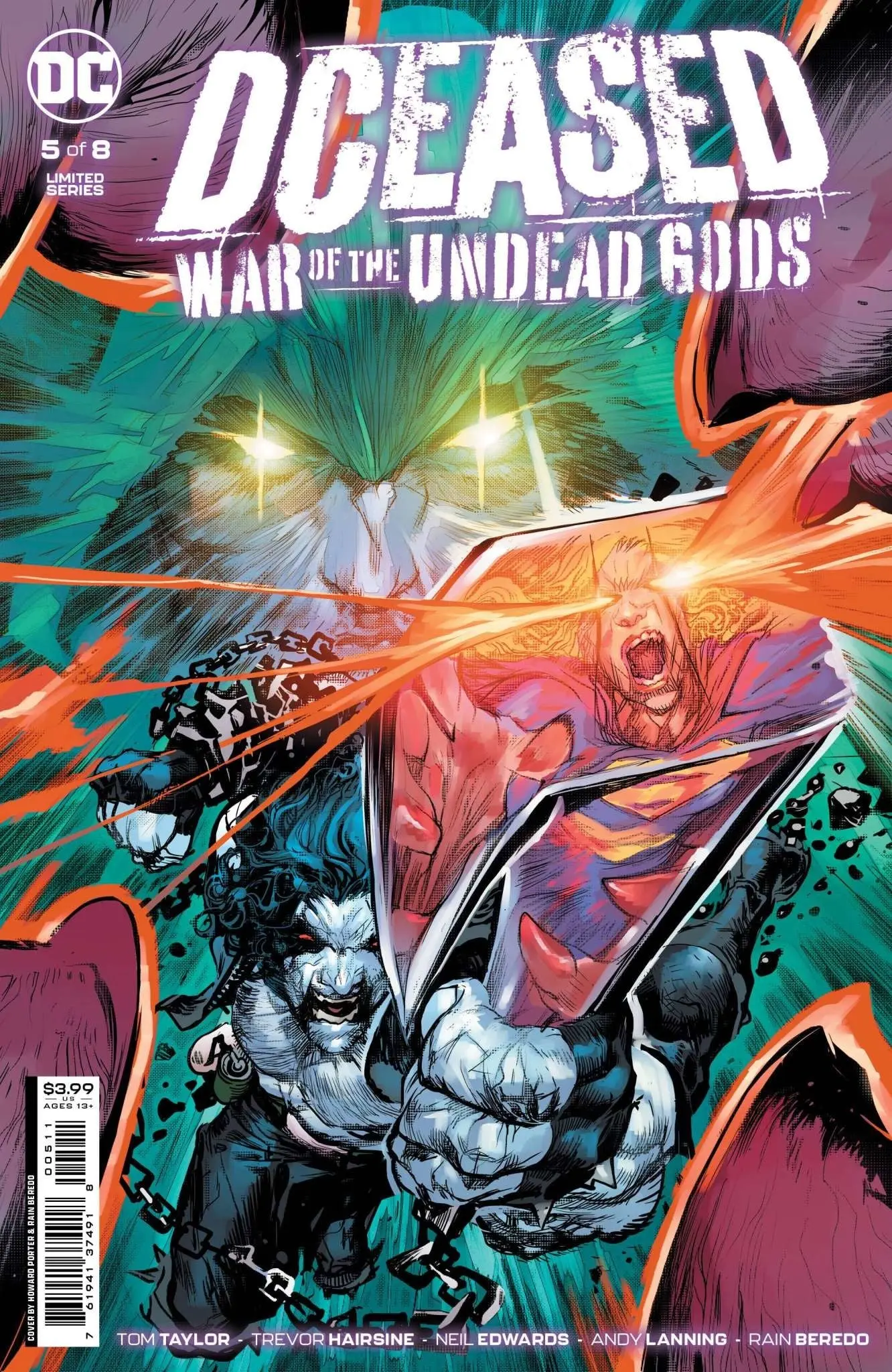 Dceased War Of The Undead Gods #5 (Of 8) Cvr A Howard Porter - Image 2
