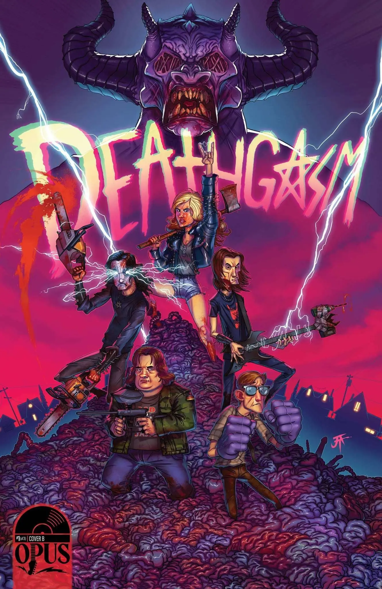 Deathgasm #1 (Of 4) Cvr B 5 Copy Incv Timpson