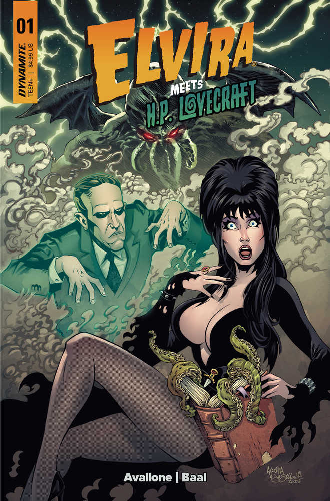 Elvira Meets Hp Lovecraft #1 Cover A Acosta - Image 2