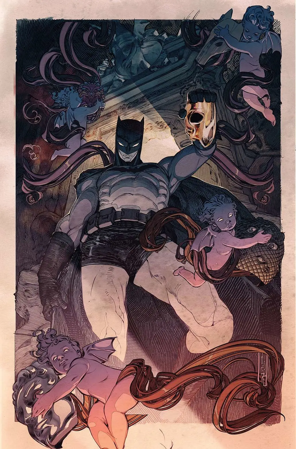Detective Comics #1069 Cvr A Evan Cagle - Image 2