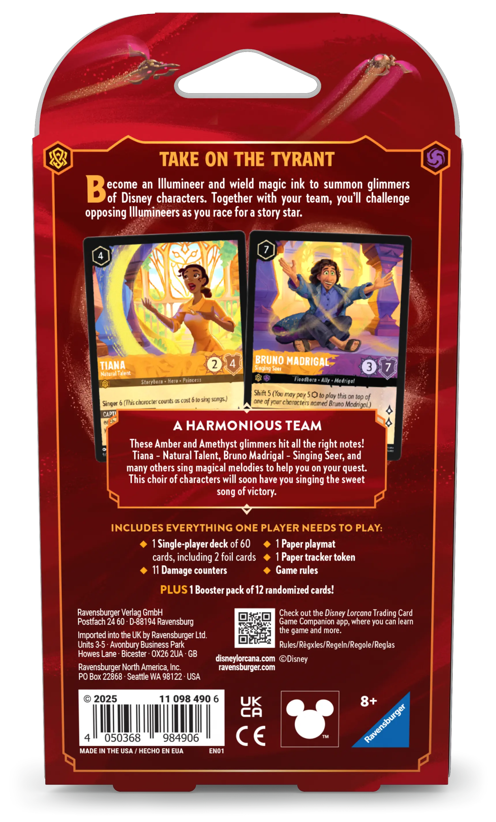 Disney Lorcana TCG: Reign of Jafar - Starter Deck (Amber/Amethyst) - Image 3