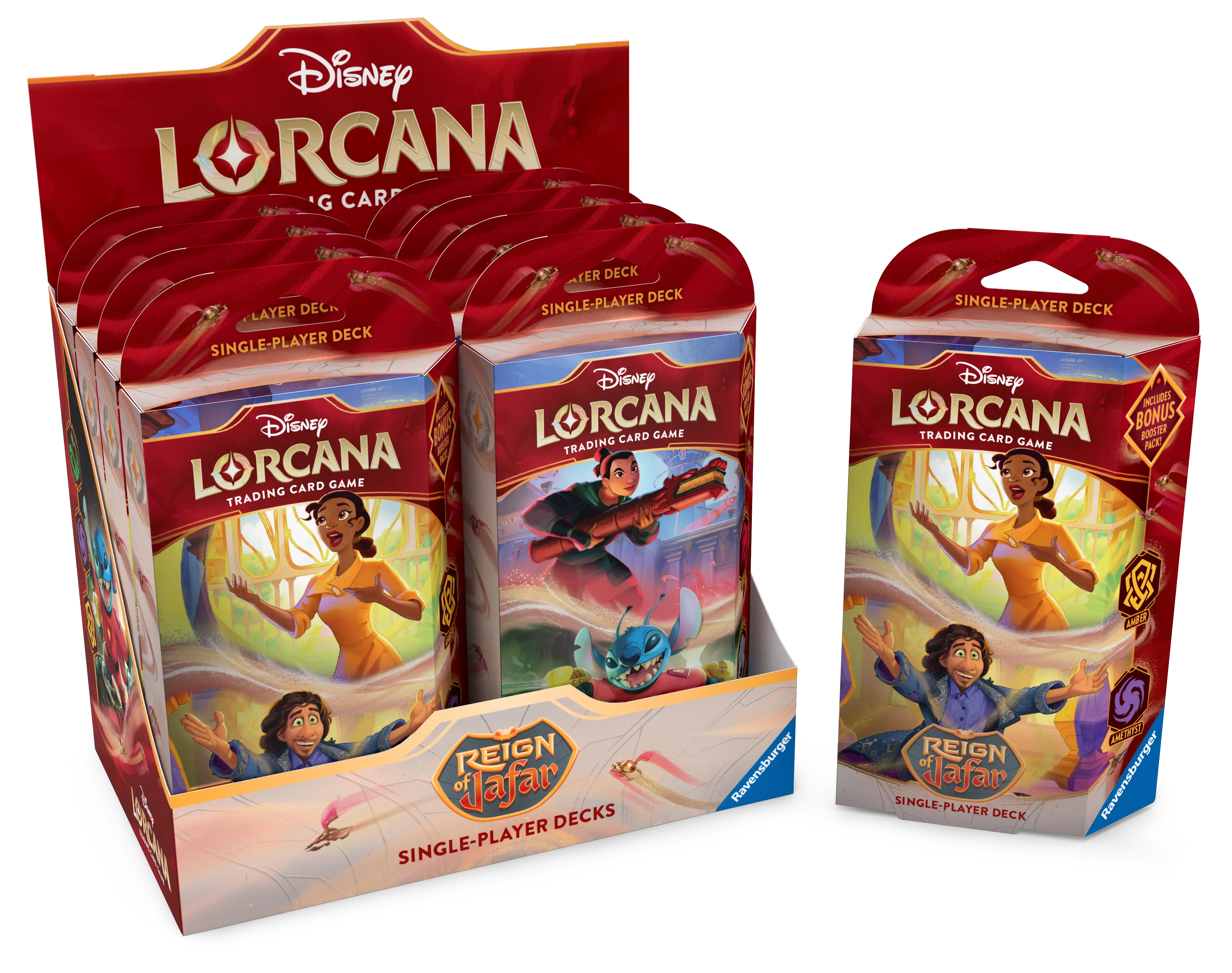 Disney Lorcana TCG: Reign of Jafar - Starter Deck (Amber/Amethyst) - Image 4