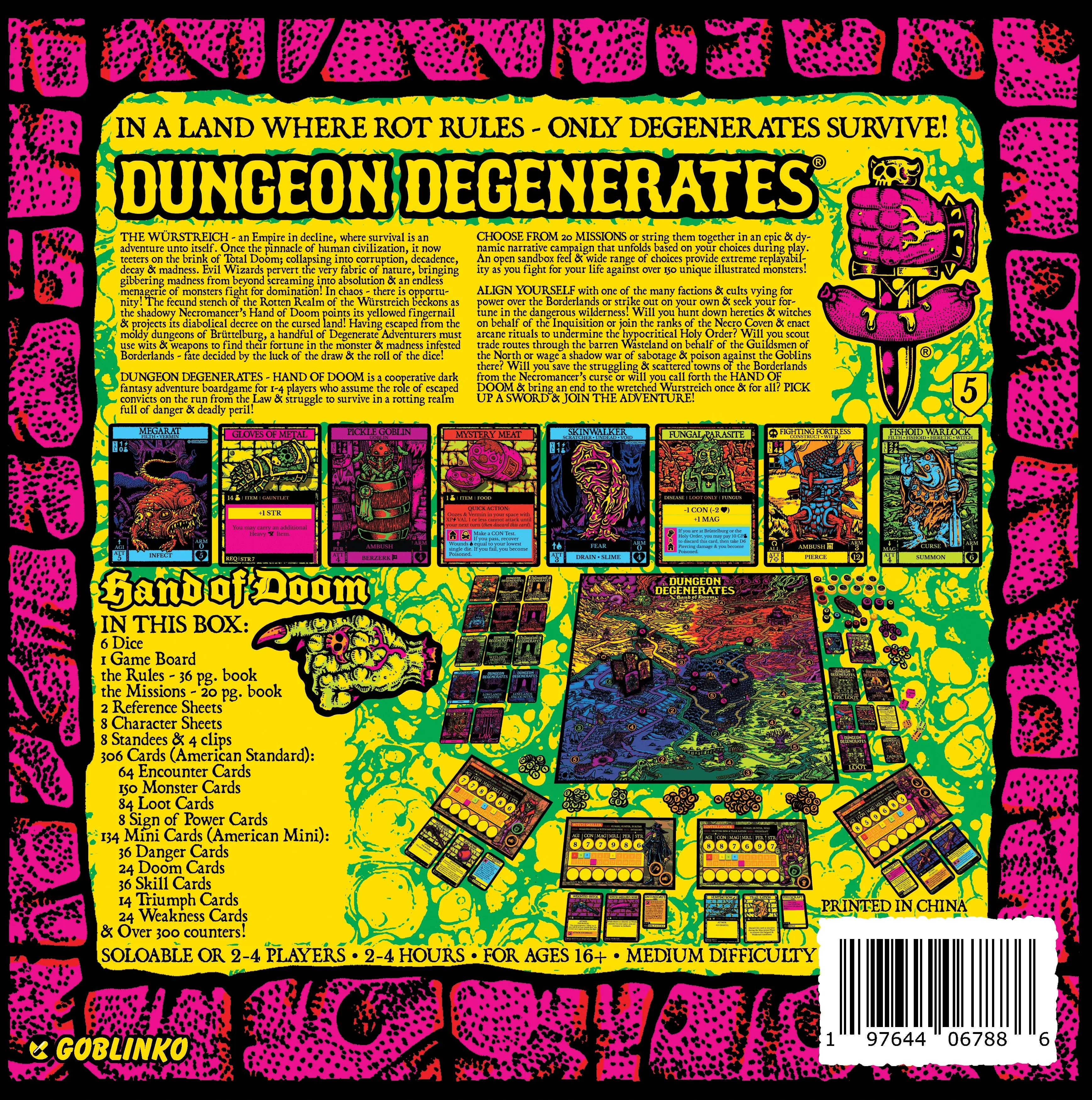 Dungeon Degenerates: Hand of Doom - Fifth Printing - Image 3