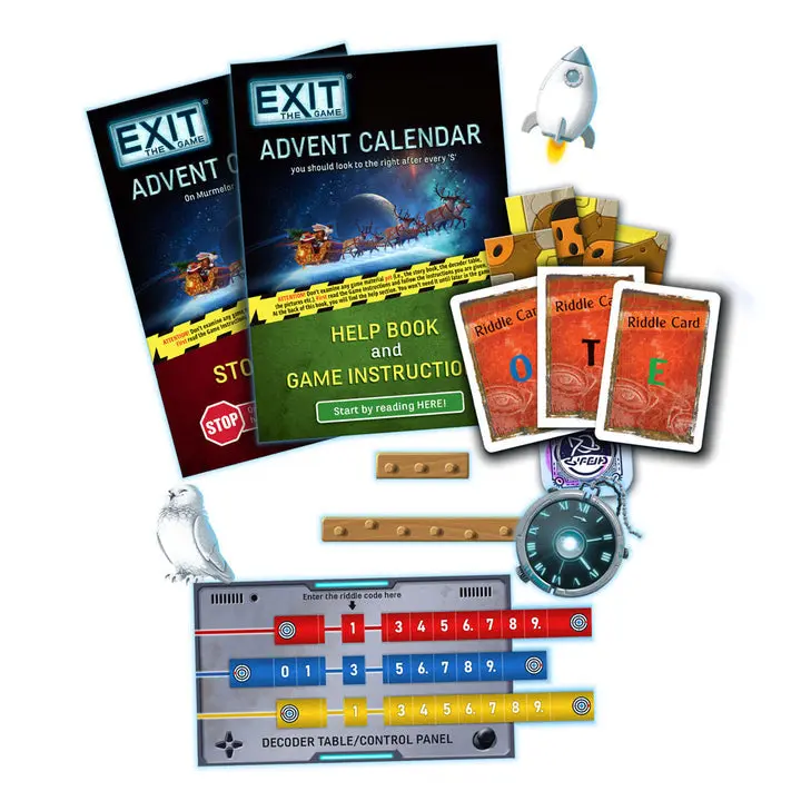 EXIT: The Game - Advent Calendar - The Intergalactic Race - Image 3