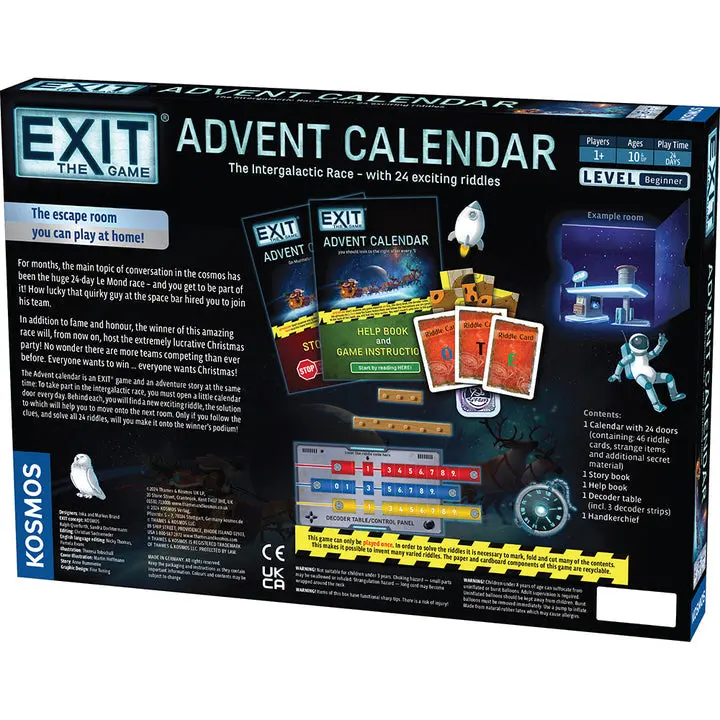 EXIT: The Game - Advent Calendar - The Intergalactic Race - Image 4