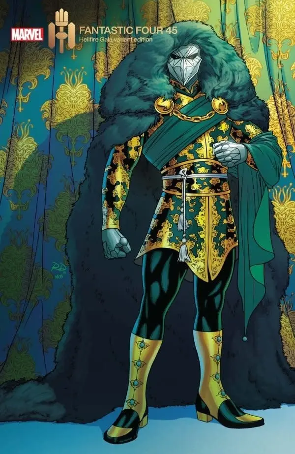 Fantastic Four 45 Dauterman Hellfire Gala Variant - Image 3