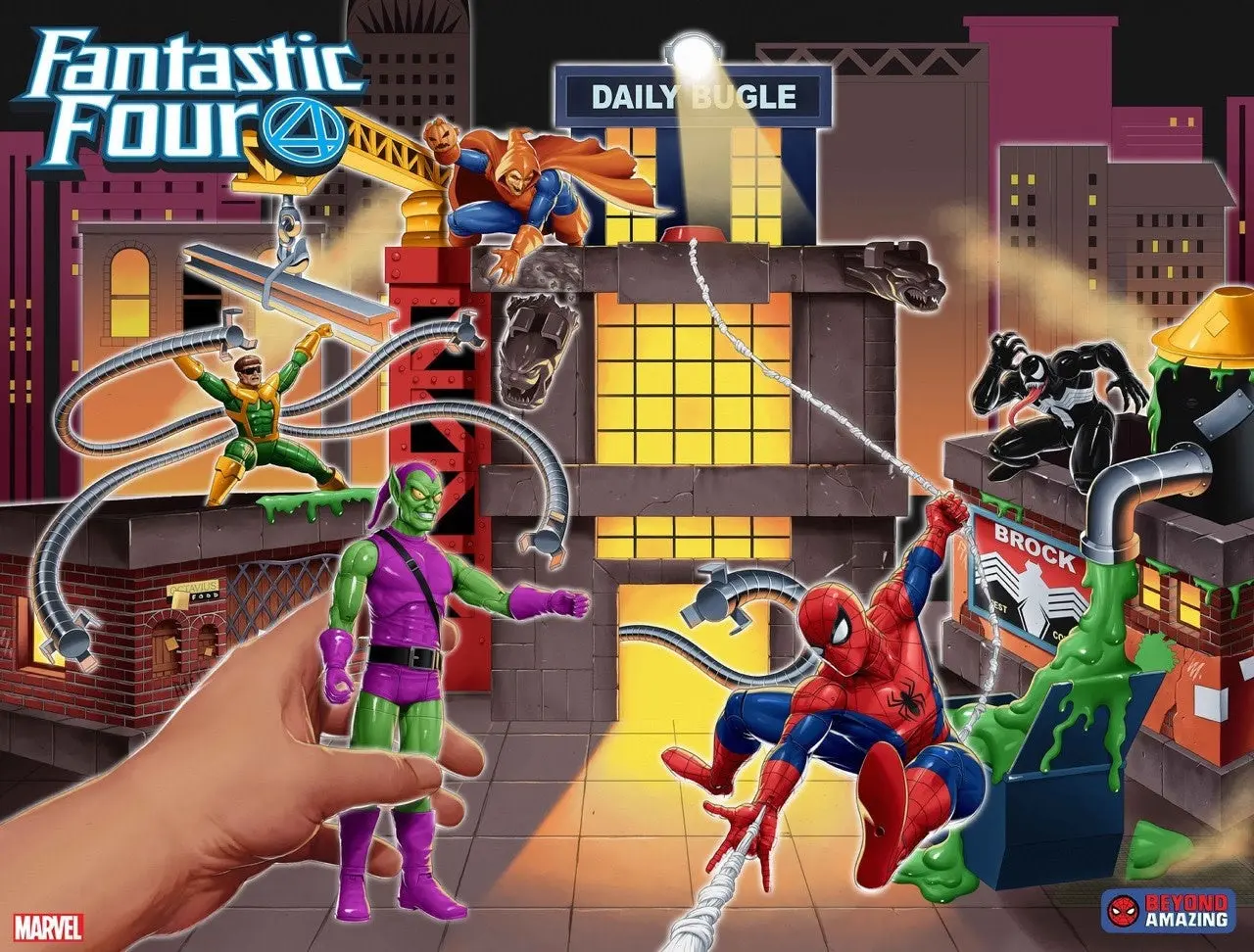 Fantastic Four 47 Christopher Wraparound Beyond Amazing Spider-Man Variant - Image 2