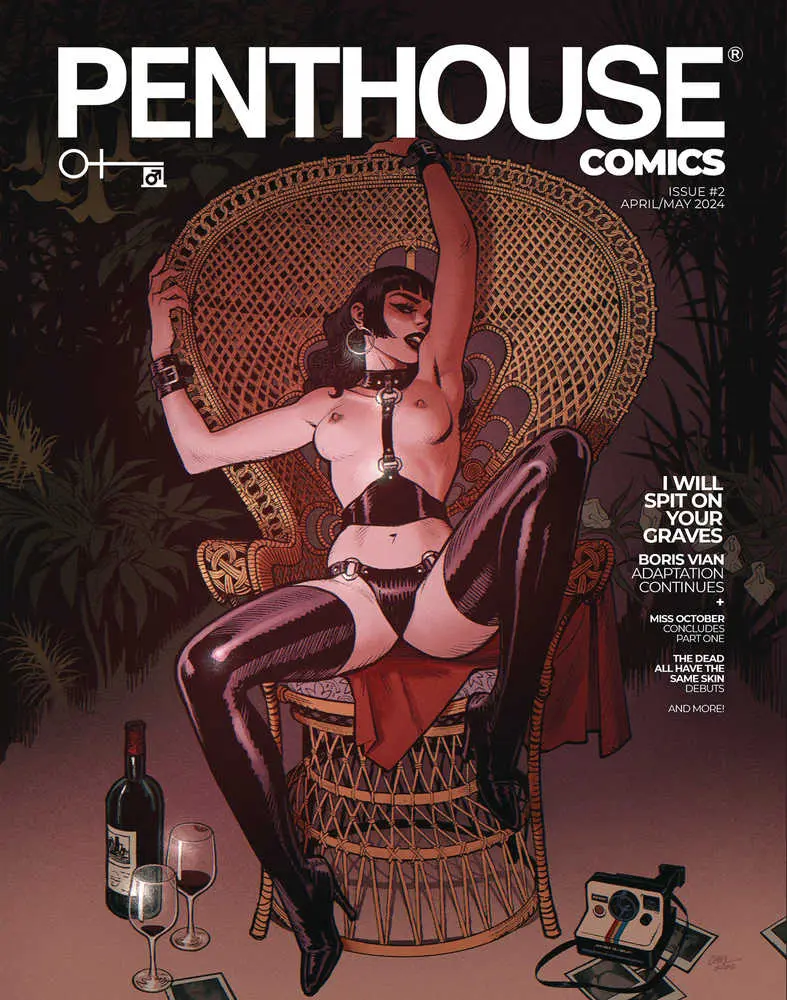 Penthouse Comics #2 Cover E Polybagged Stewart (Mature) - Image 2