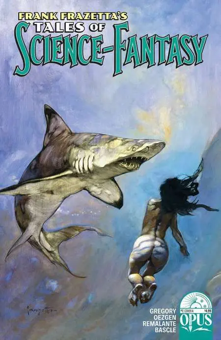 Frank Frazetta Tales Of Science Fantasy #2 Cvr A Frazetta - Image 2