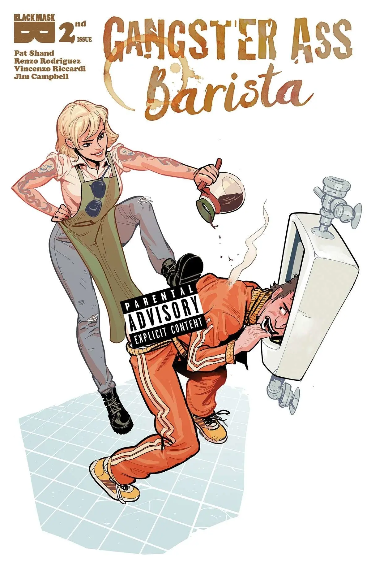 Gangster Ass Barista #2 Cvr A Conor Hughes (MR)