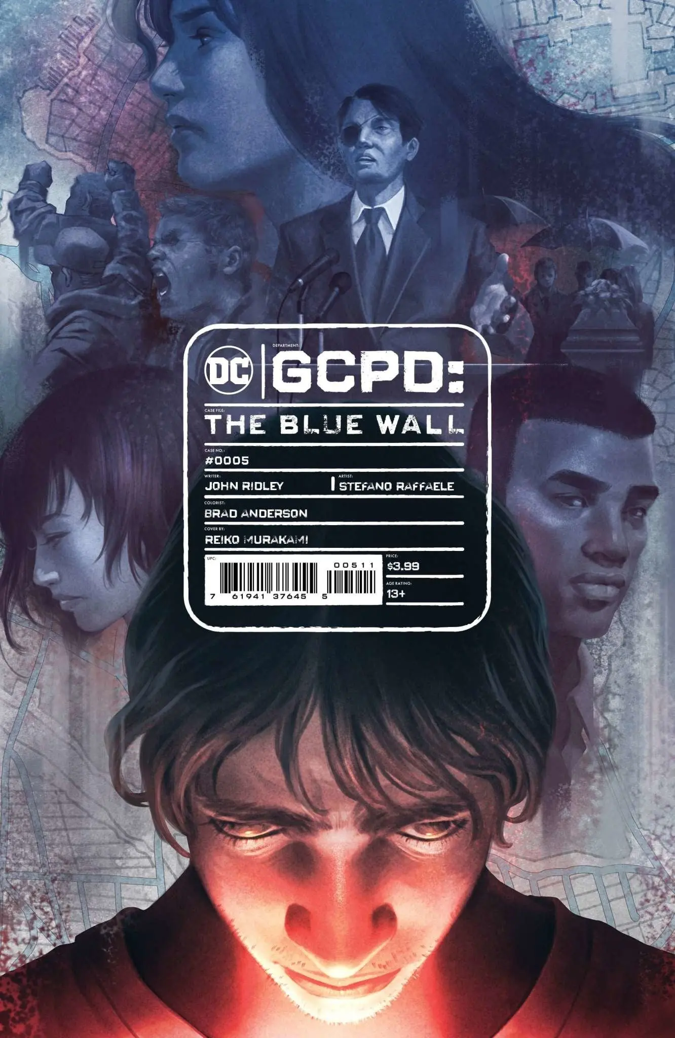 Gcpd The Blue Wall #5 (Of 6) Cvr A Reiko Murakami - Image 2