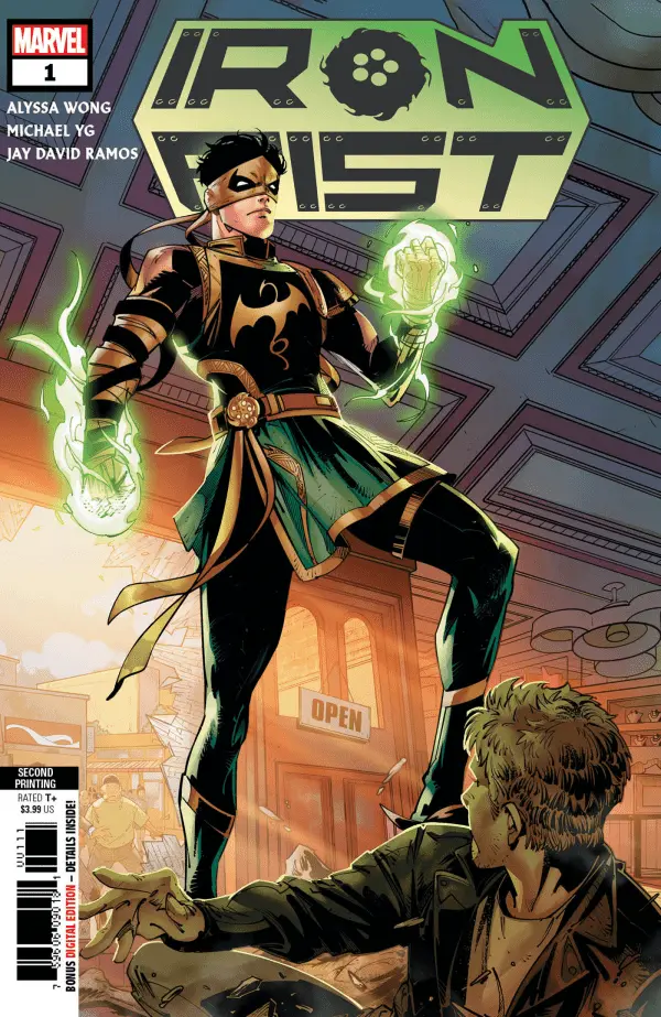 Iron Fist 1 Michael Yg 2nd Printing Variant - Image 8