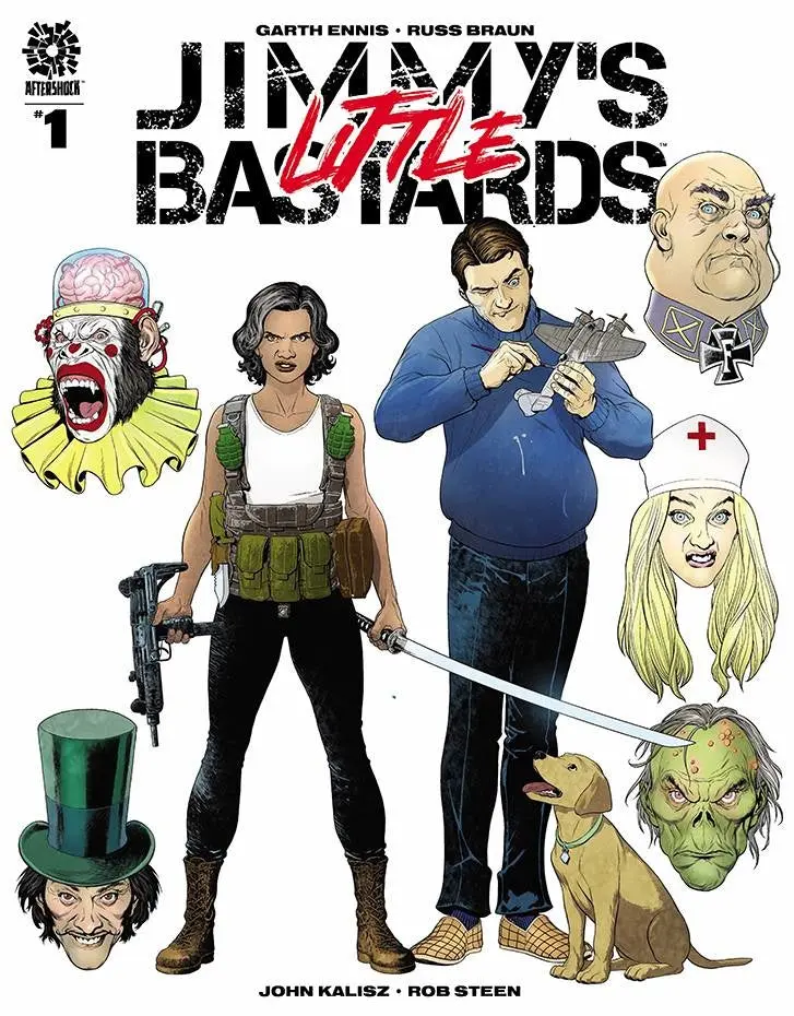 Jimmys Little Bastards #1 Cvr A Clarke - Image 3