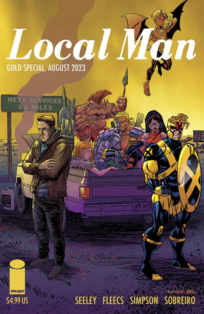 Local Man Gold Cvr B Seeley & Fleecs (One Shot) - Image 2
