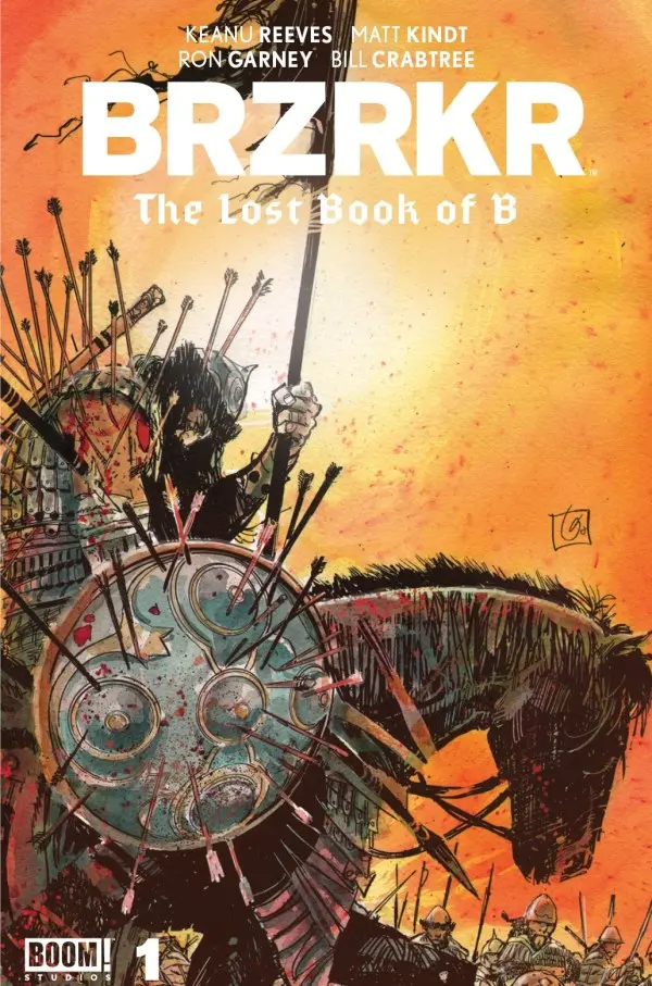 BRZRKR The Lost Book Of B #1 Cover C Foil Variant Garney (Mature) - Image 2