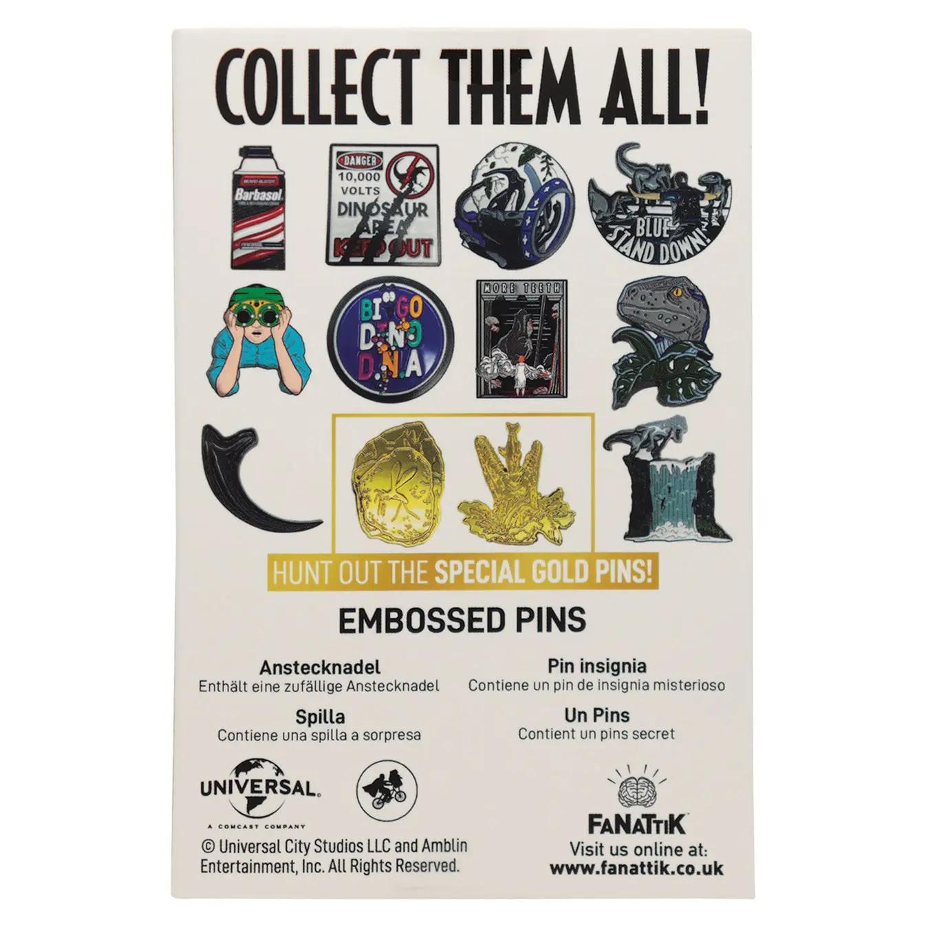 Jurassic Park & World Mystery Mini Pin - Image 3