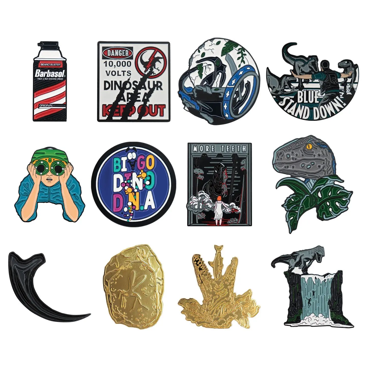 Jurassic Park & World Mystery Mini Pin - Image 4