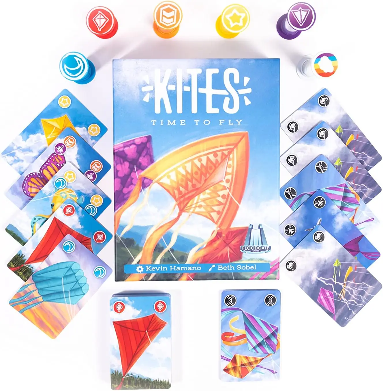 Kites - Time to Fly! | Fun Family Games for Adults, Teens & Kids | Fun Quick Party Games | 10 Minutes | Ages 10 and Up | for 2 to 6 Players | Easy to Learn - Image 2