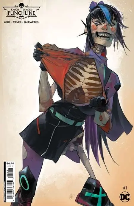 Knight Terrors Punchline #1 (Of 2) Cvr C Otto Schmidt Card Stock Var