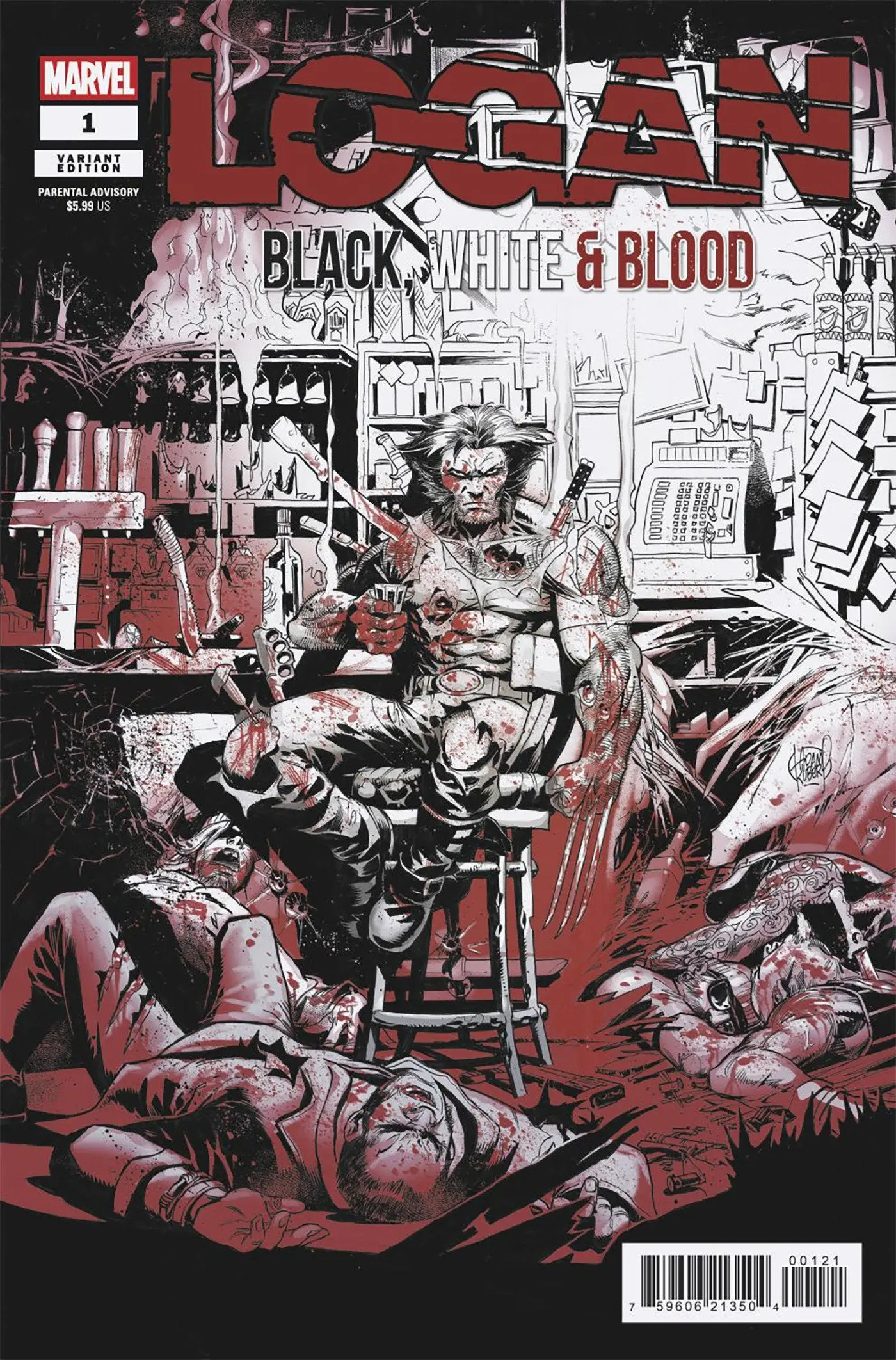 Logan: Black, White & Blood #1 - Image 2