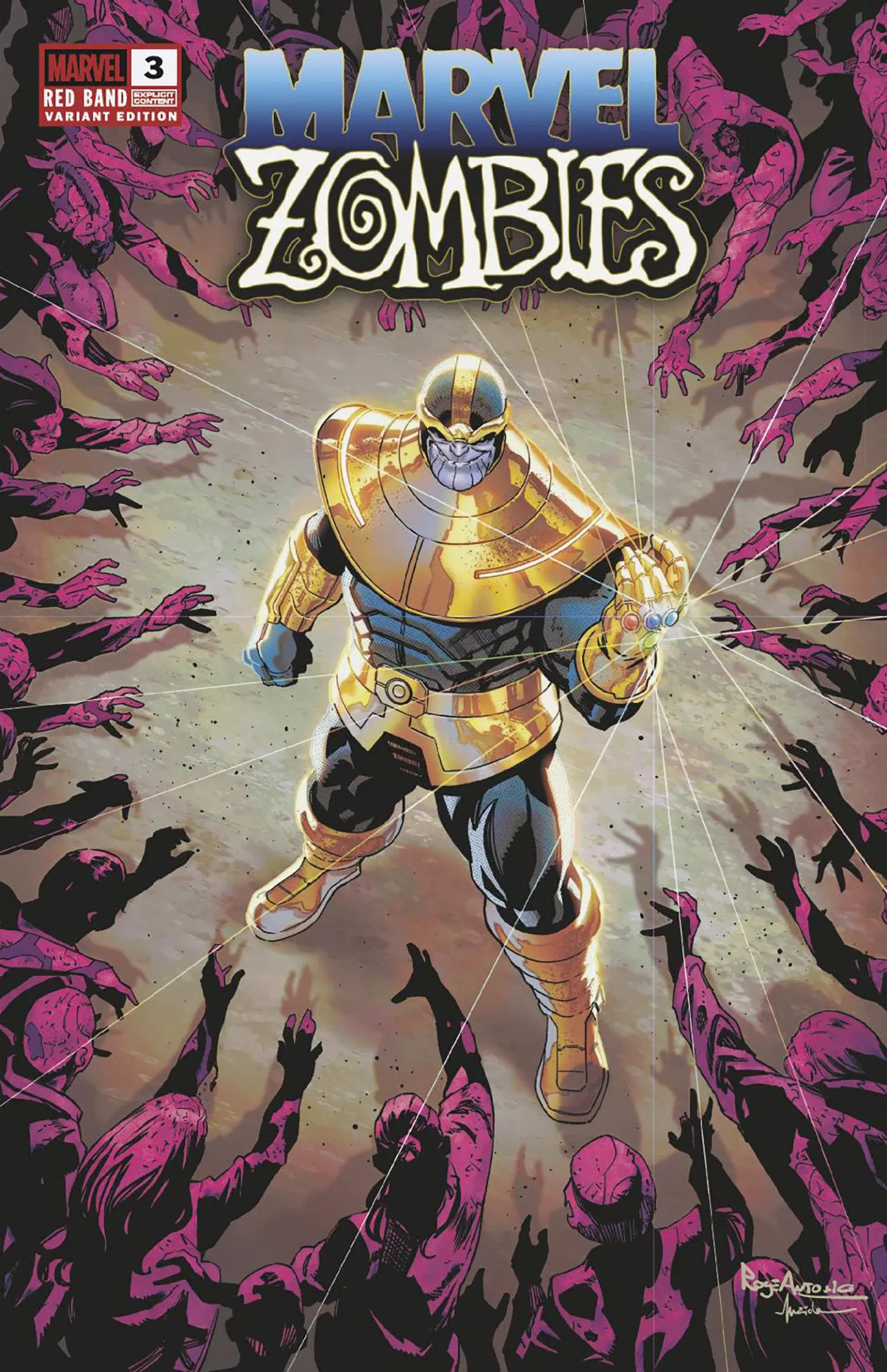 Marvel Zombies: Red Band #3 [Polybagged] - Image 2