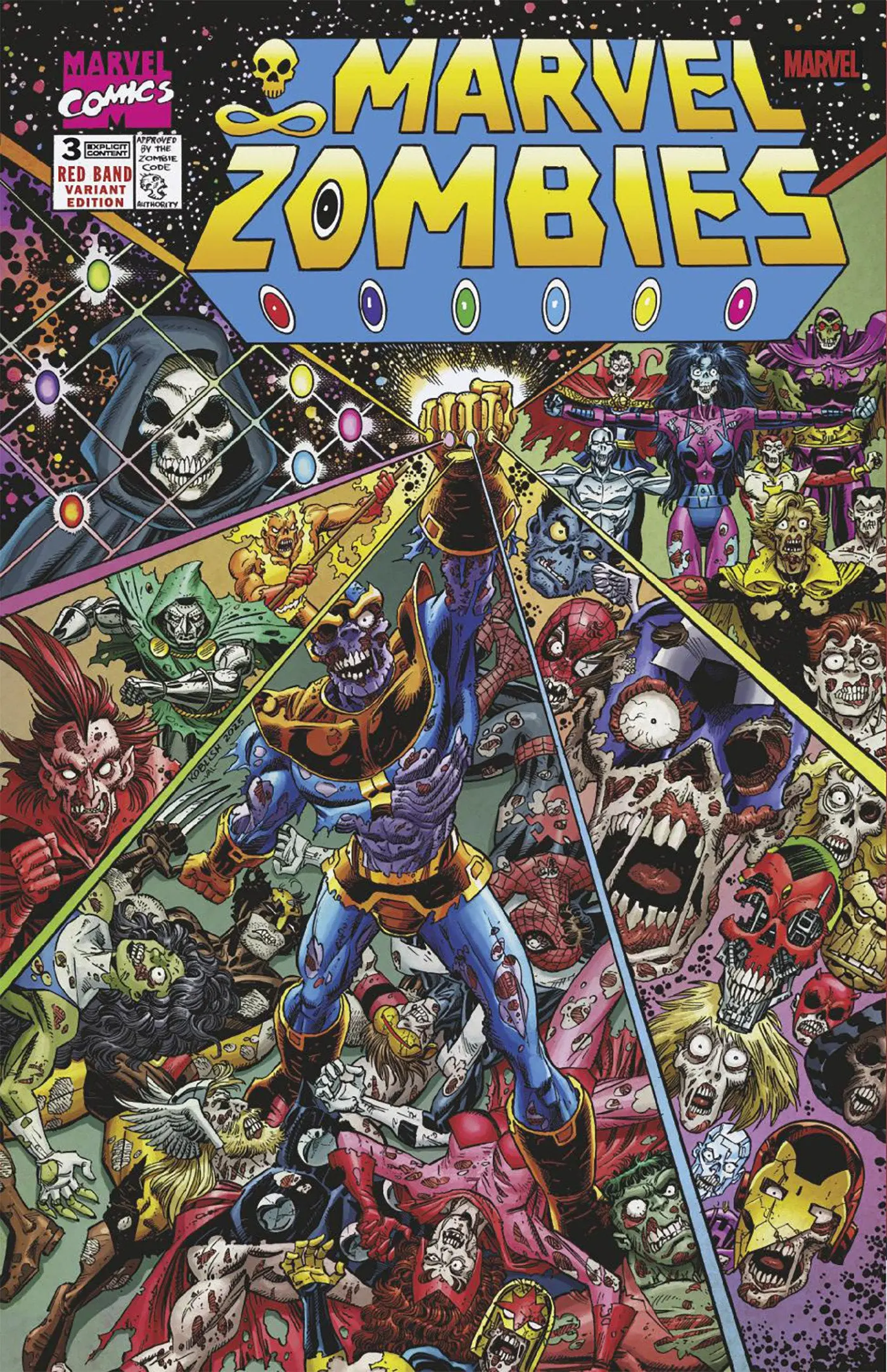 Marvel Zombies: Red Band #3 [Polybagged] - Image 3
