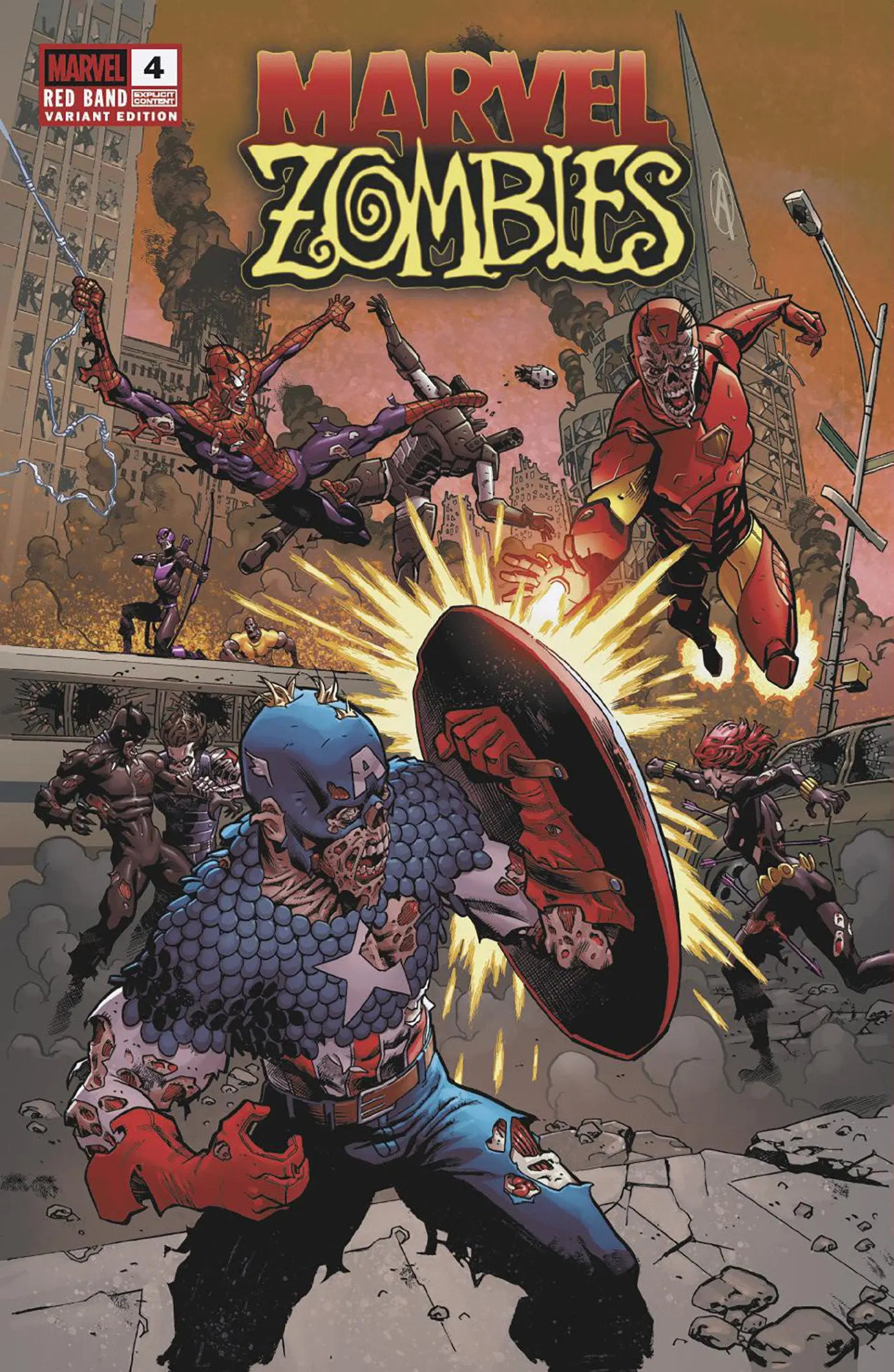 Marvel Zombies: Red Band #4 [Polybagged] - Image 2
