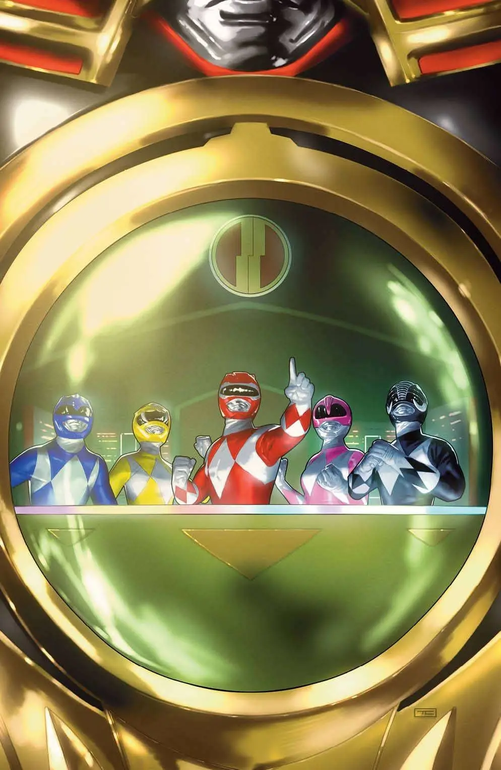 Mighty Morphin Power Rangers (2022-2024) #103 Cvr E Unlockable Var