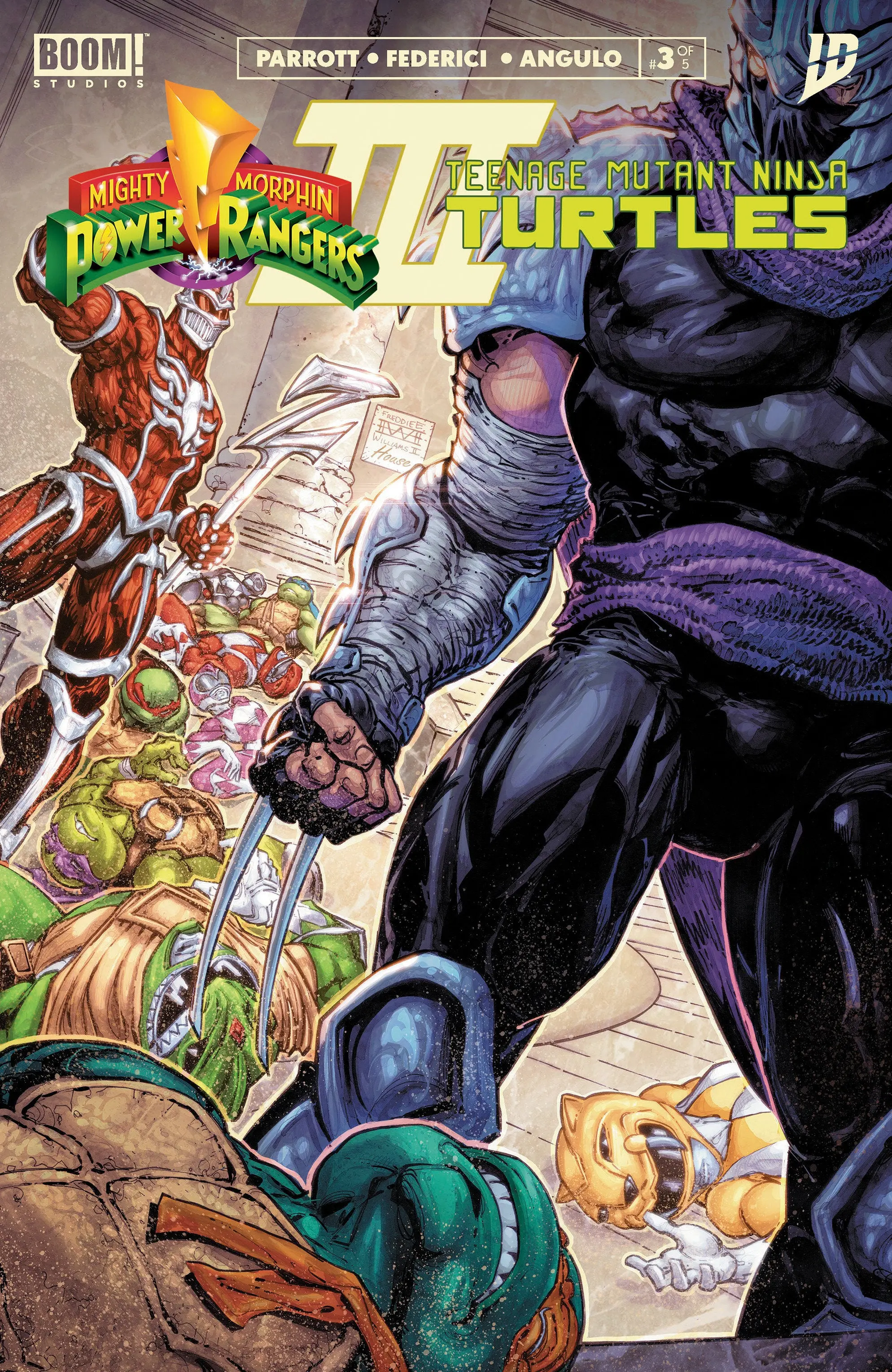 Mighty Morphin Power Rangers/Teenage Mutant Ninja Turtles III #3 - Image 2