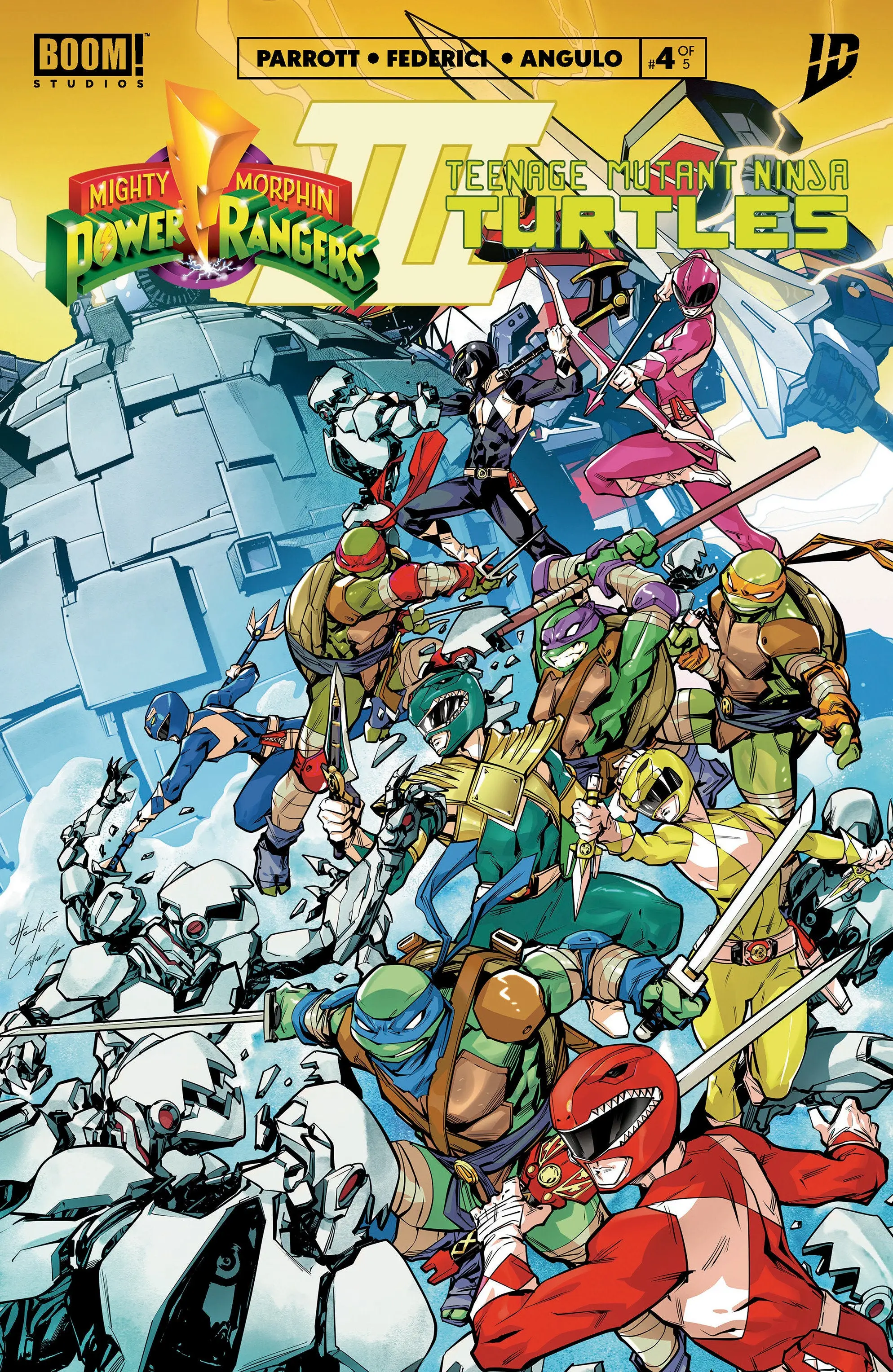 Mighty Morphin Power Rangers/Teenage Mutant Ninja Turtles III #4 - Image 2