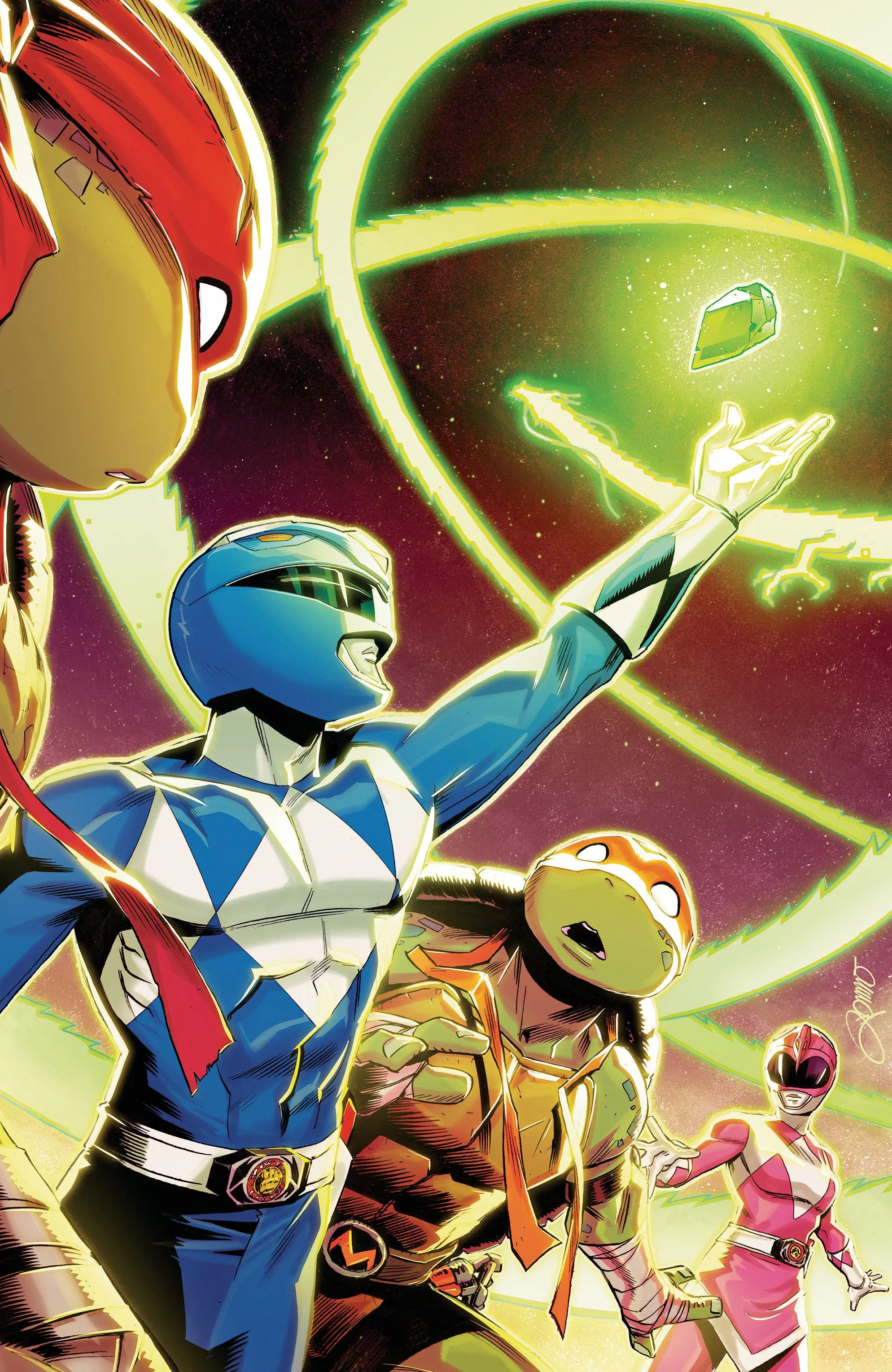 Mighty Morphin Power Rangers/Teenage Mutant Ninja Turtles III #4 - Image 3