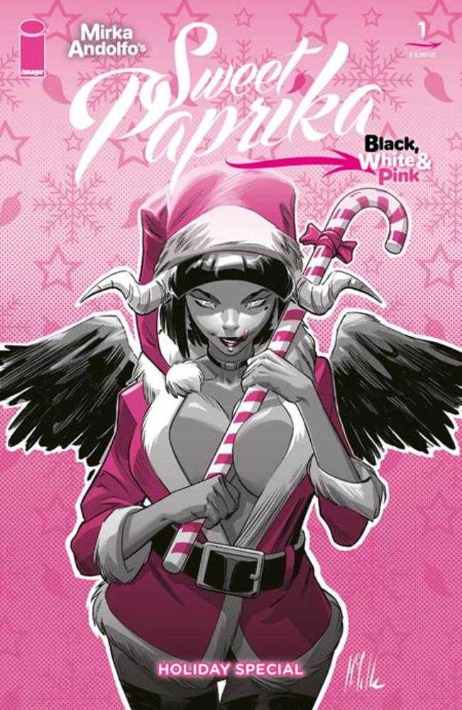Mirka Andolfos Sweet Paprika Black White & Pink Holiday Special (One Shot) (Mature) - Image 3