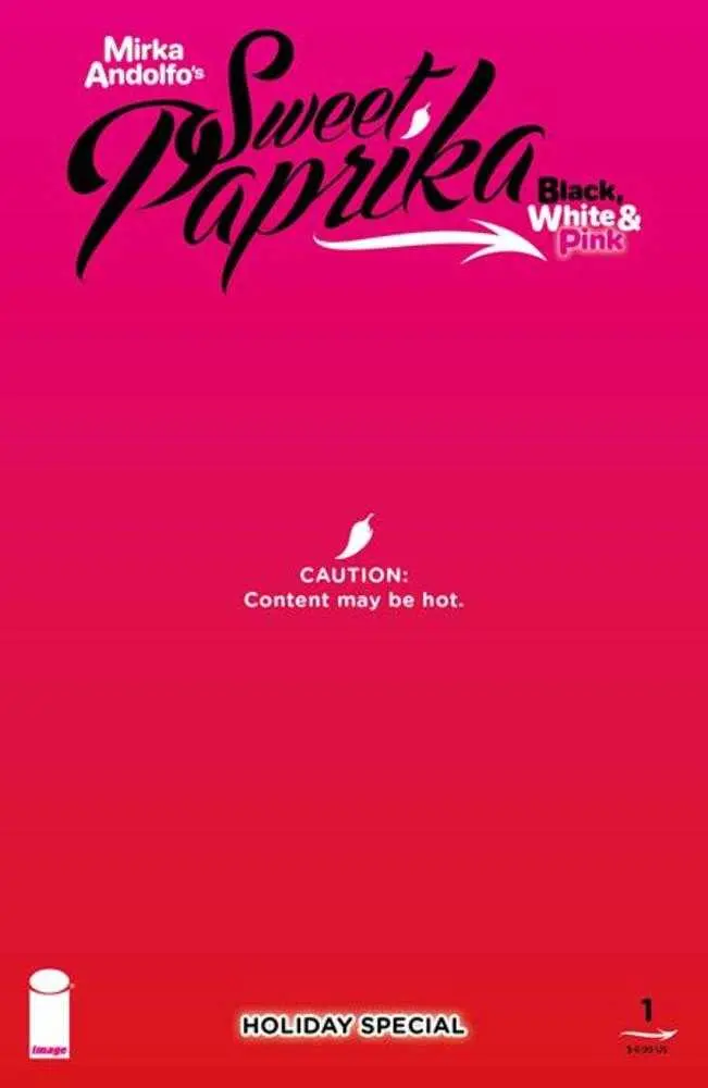 Mirka Andolfos Sweet Paprika Black White & Pink Holiday Special (One Shot) (Mature) - Image 4