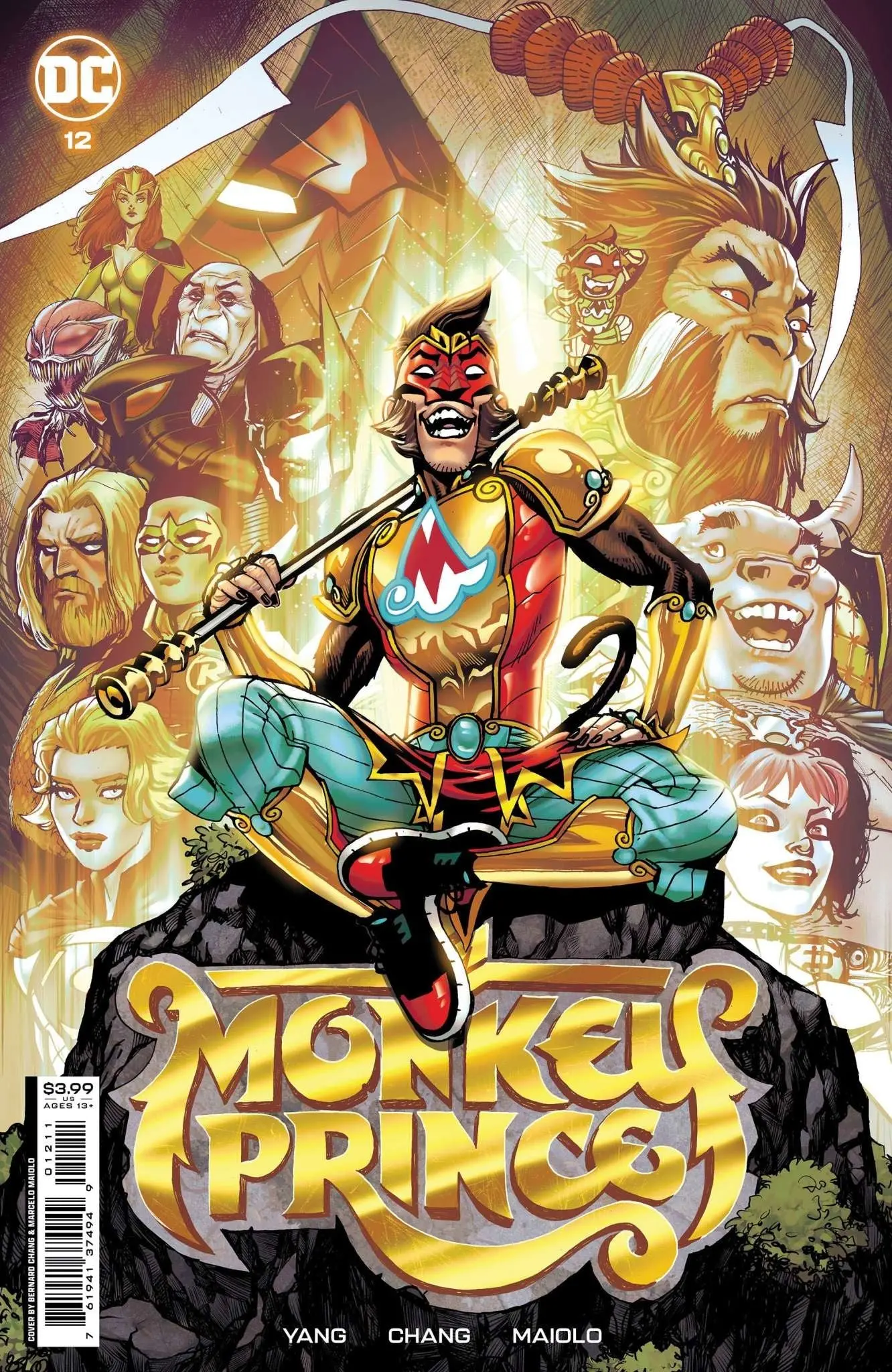 Monkey Prince #12 (Of 12) Cvr A Bernard Chang - Image 2