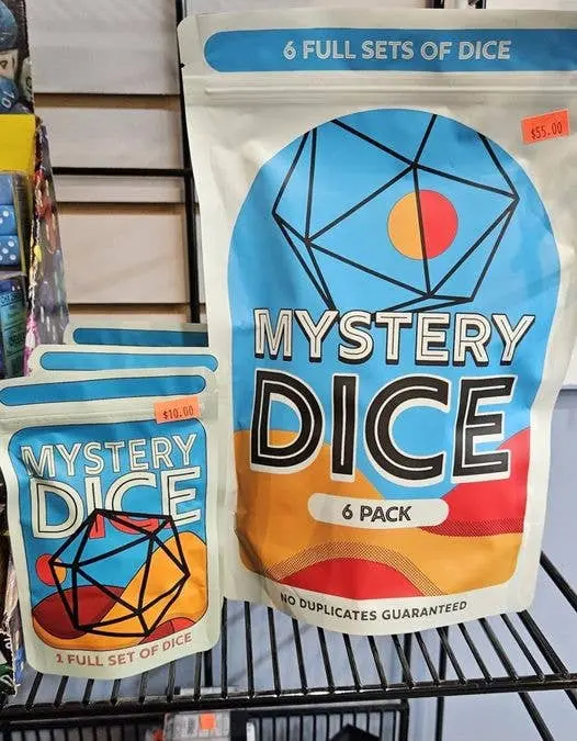 Mystery Dice - full set of 7 Polyhedral Dice - Image 10