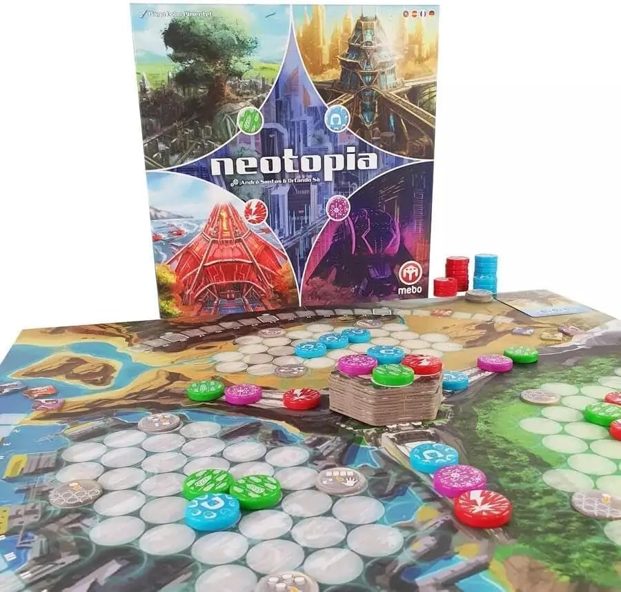 Neotopia by Arcane Wonders, Strategy Board Game - Image 4
