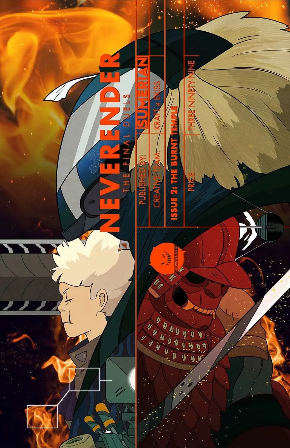 Neverender The Final Duels #2 (Of 3) Cvr B Devin Kraft Var (MR)