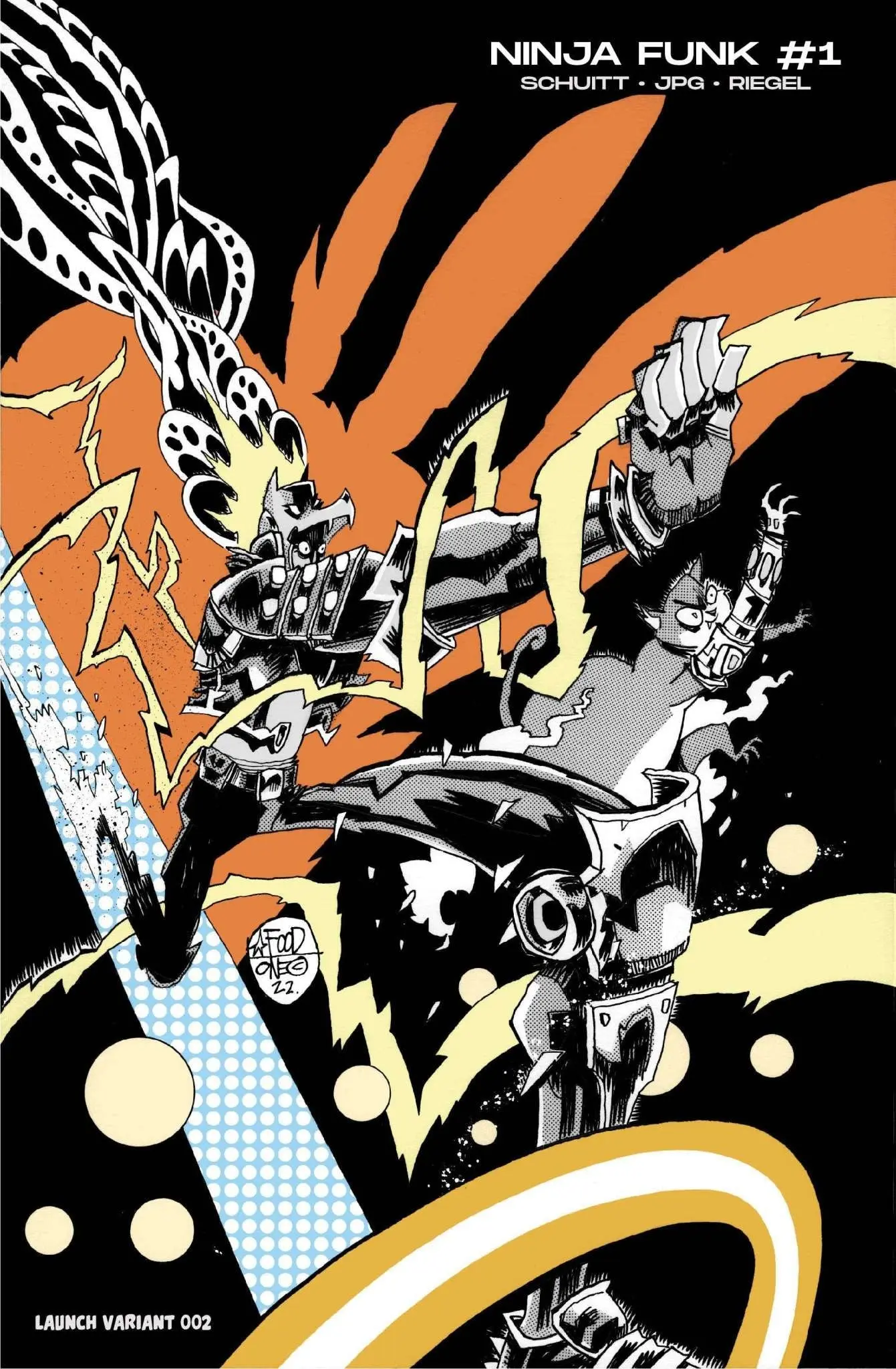 Ninja Funk #1 (Of 4) Cvr E Mahfood Launch (MR)