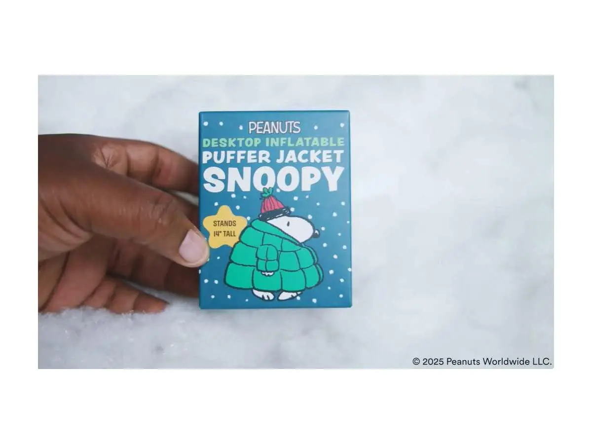 Peanuts: Desktop Inflatable Puffer Jacket Snoopy - Image 3