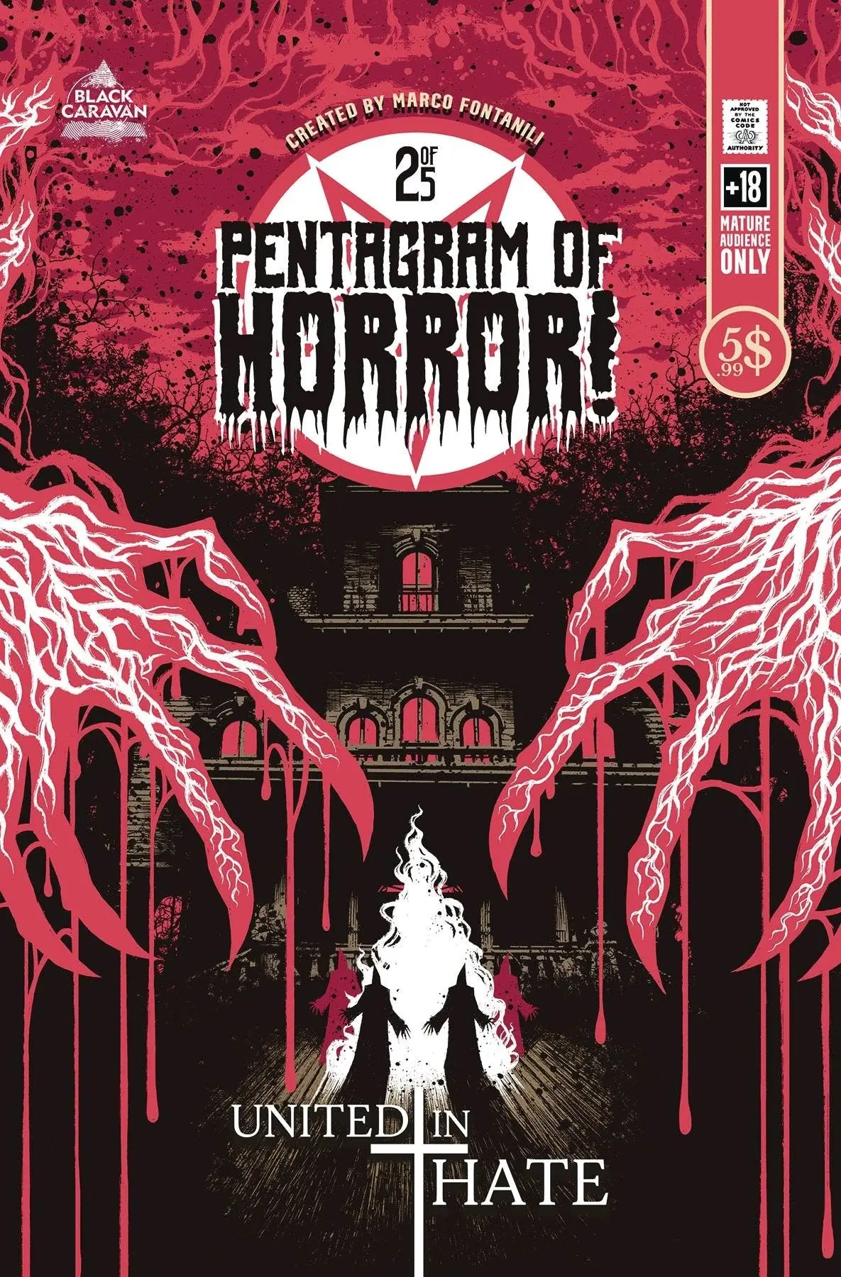 Pentagram Of Horror #2 Cvr A Fontanili - Image 3