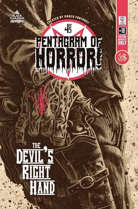 Pentagram Of Horror #4 Cvr A Marco Fontanili (Mr) - Image 2