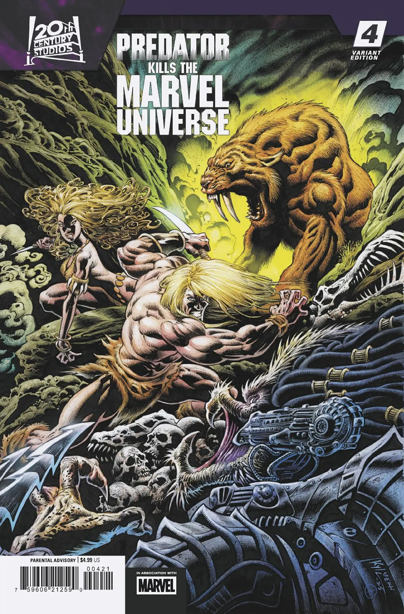 Predator Kills The Marvel Universe #4 - Image 3