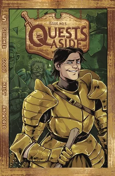 Quests Aside #5 Cvr B Michael Dialynas Var - Image 2