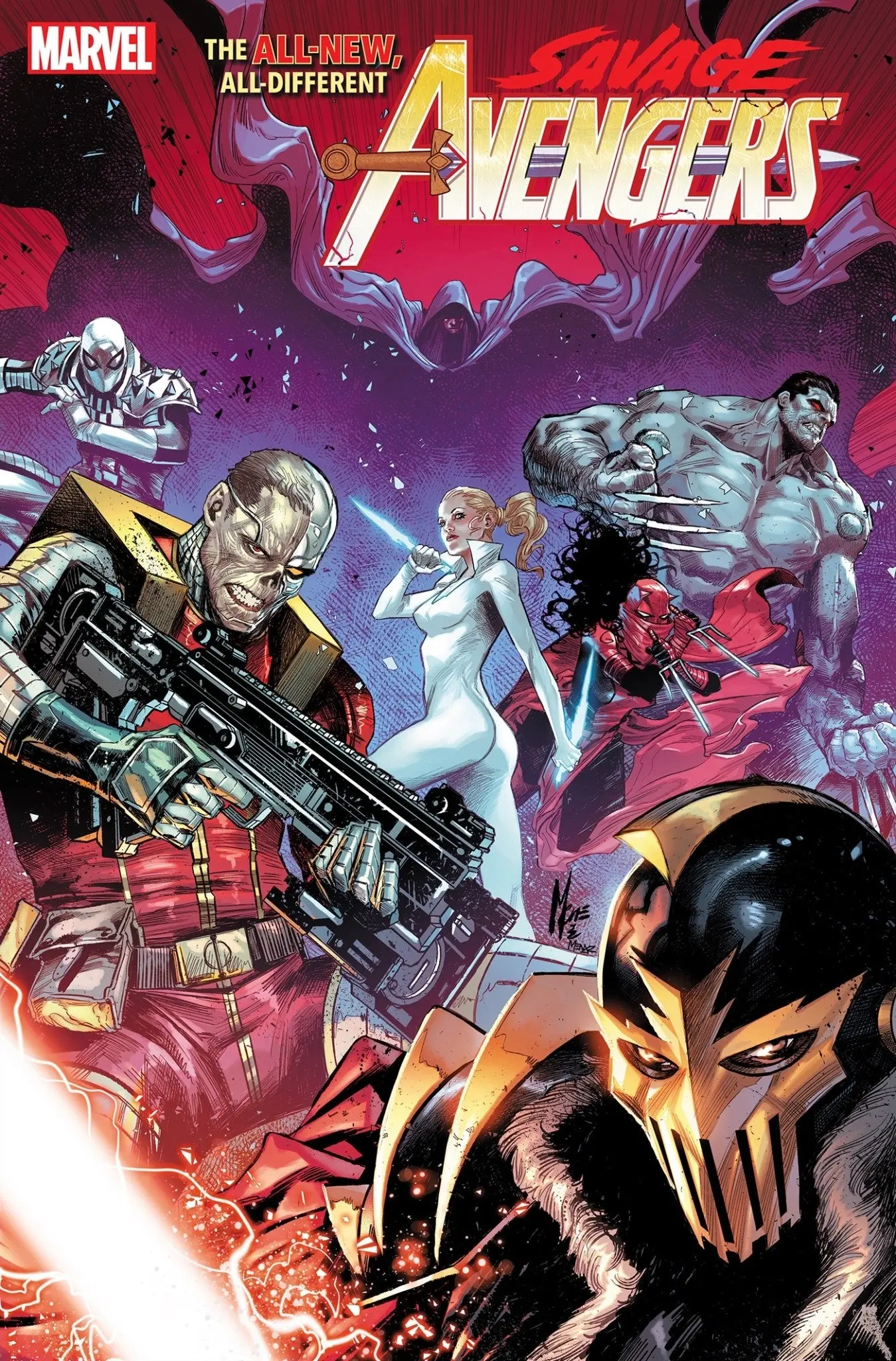 Savage Avengers 8 Checchetto Variant - Image 2