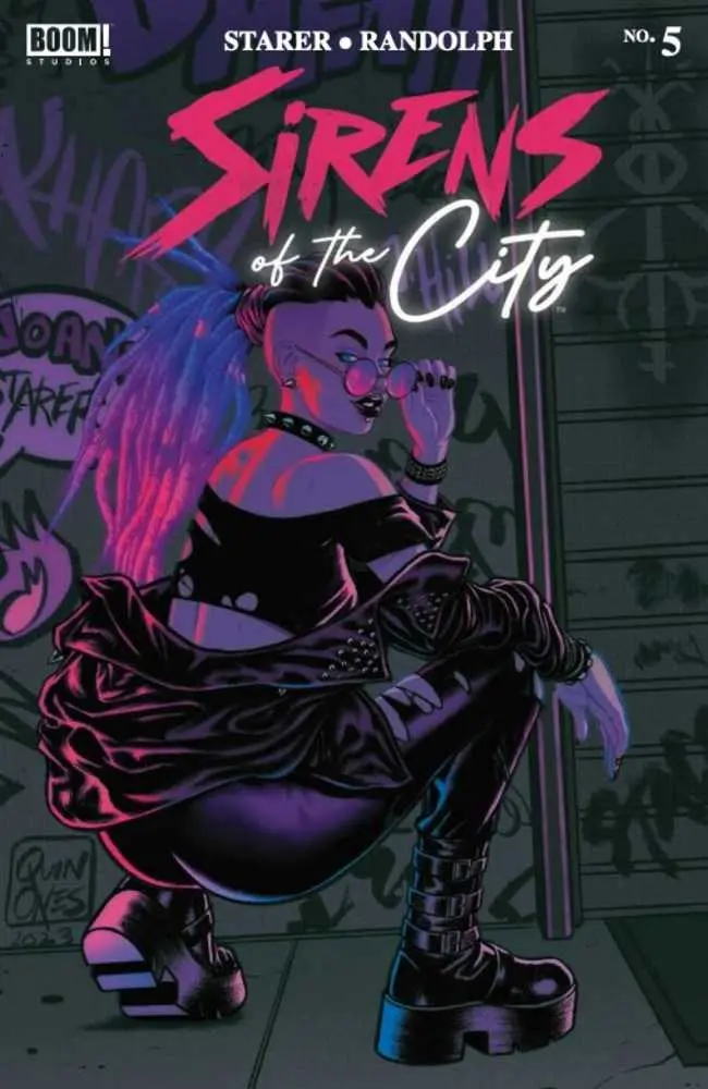 Sirens Of The City #5 (Of 6) Cover E Foc Reveal Variant