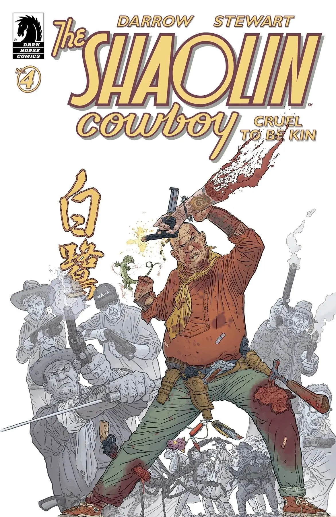 Shaolin Cowboy Cruel To Be Kin #4 (Of 7) Cvr A Darrow (MR) - Image 2