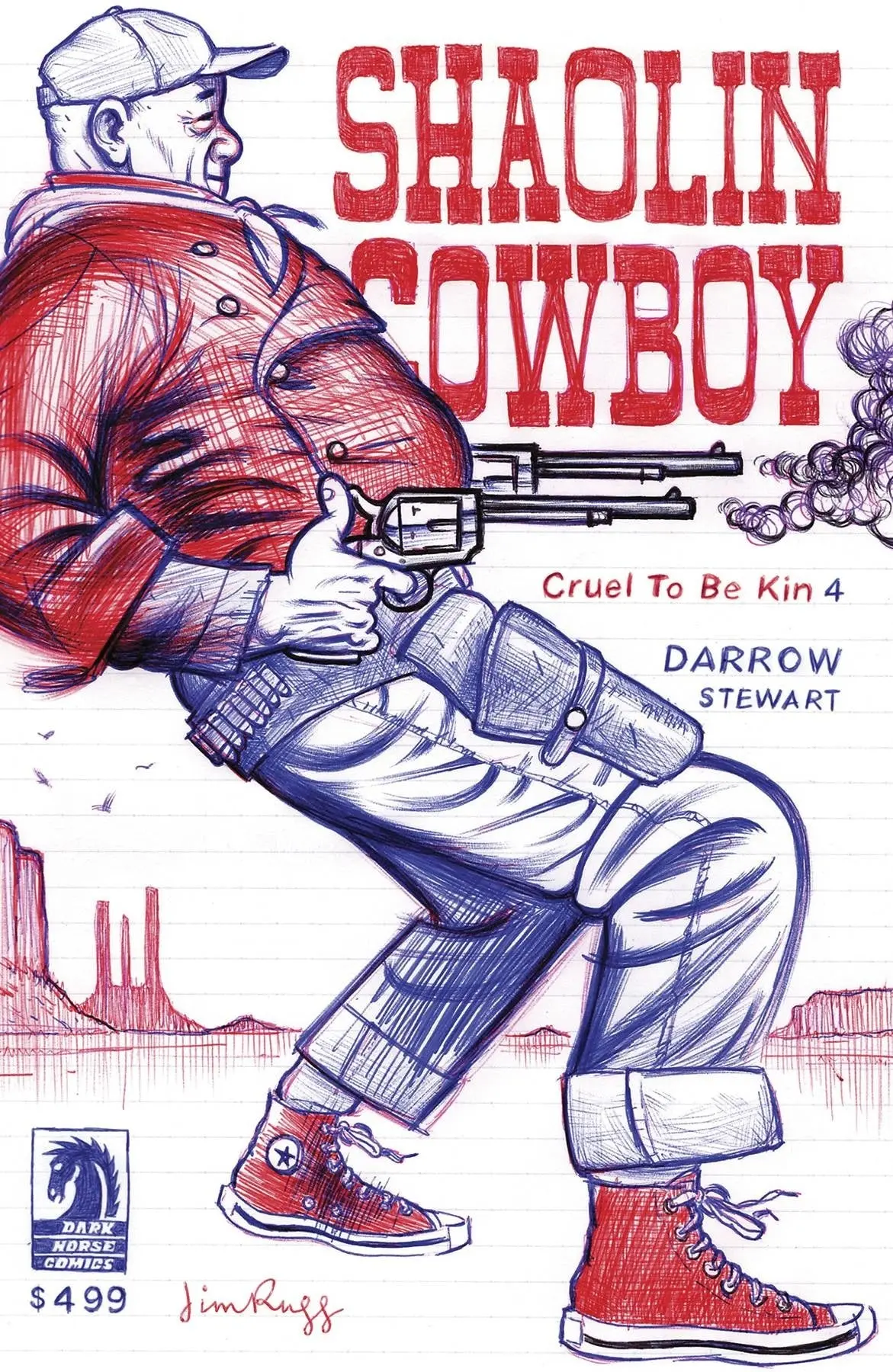 Shaolin Cowboy Cruel To Be Kin #4 (Of 7) Cvr C Rugg (MR) - Image 2