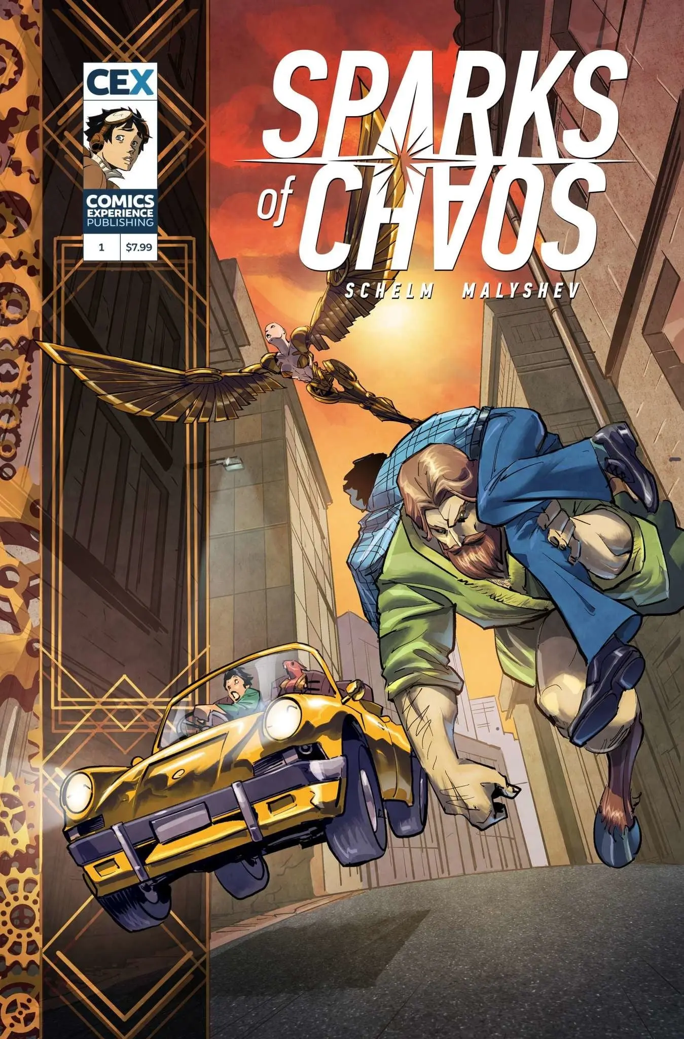 Sparks Of Chaos #1 (of 3) Cvr B Malyshev - Image 2