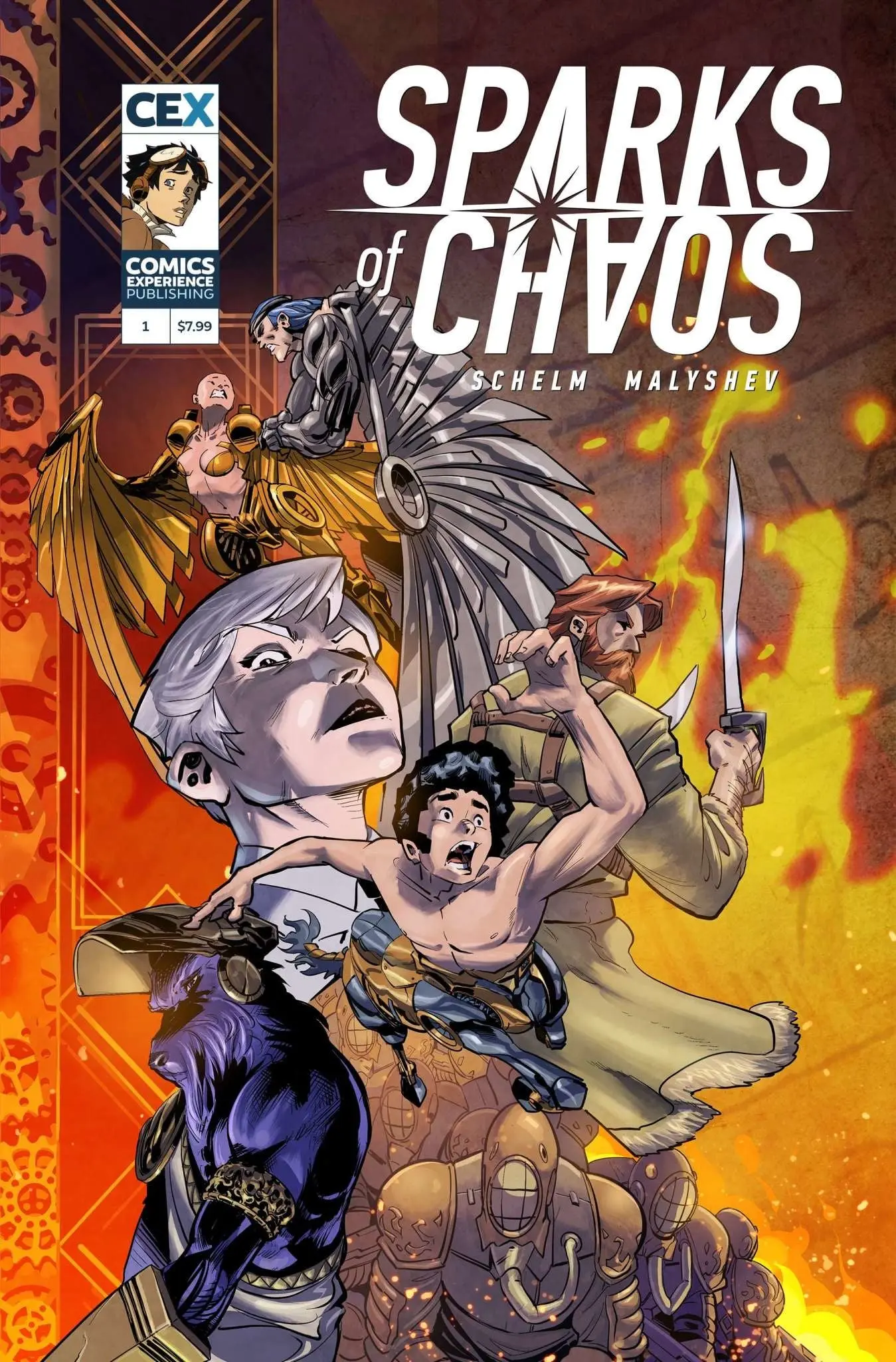 Sparks Of Chaos #1 (of 3) Cvr C Malyshev - Image 2